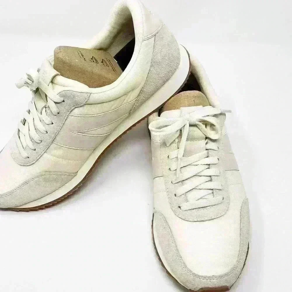 BRAND NEW IN BOX Kizik Milan Men's Sneaker Bone Cream Beige Color multi sizes - Picture 6 of 12